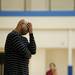 Skyline head coach Keith Wade reacts to a traveling call on Friday. Daniel Brenner I AnnArbor.com